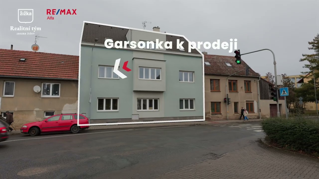 Prodej bytu 1+kk - ulice Jungmannova - Unhošť