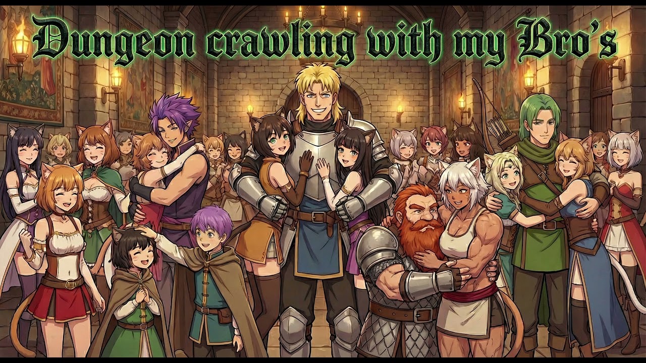 Dungeon crawling with my Bros: Harem Quest 100 floors