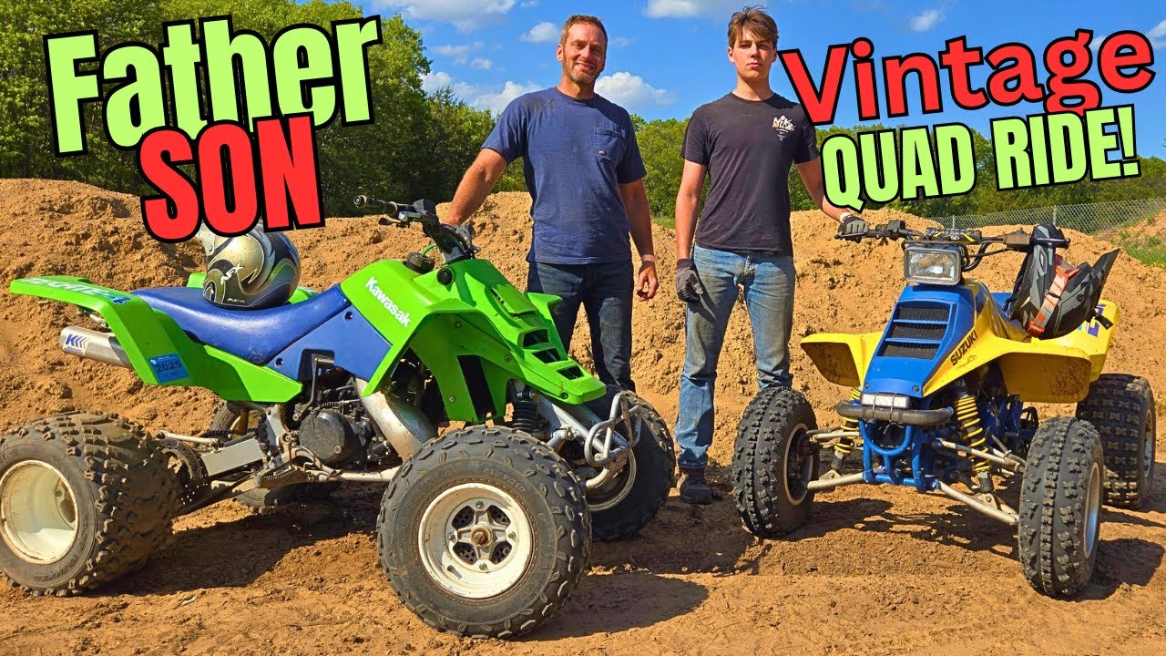 Vintage Quad Ride: Tecate 4 & Qaudracer!