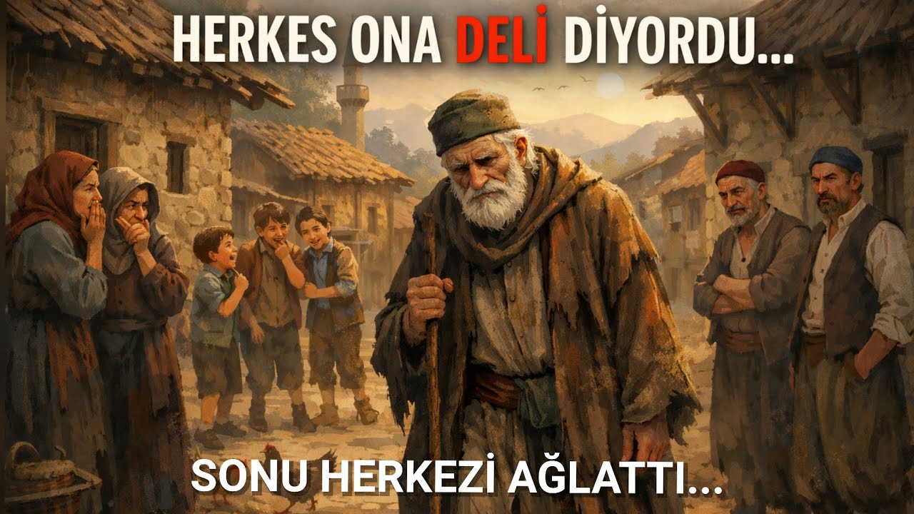 Herkes Ona Deli Diyordu… Ama Gerçek Bambaşkaydı | İbretlik Manevi Hikaye