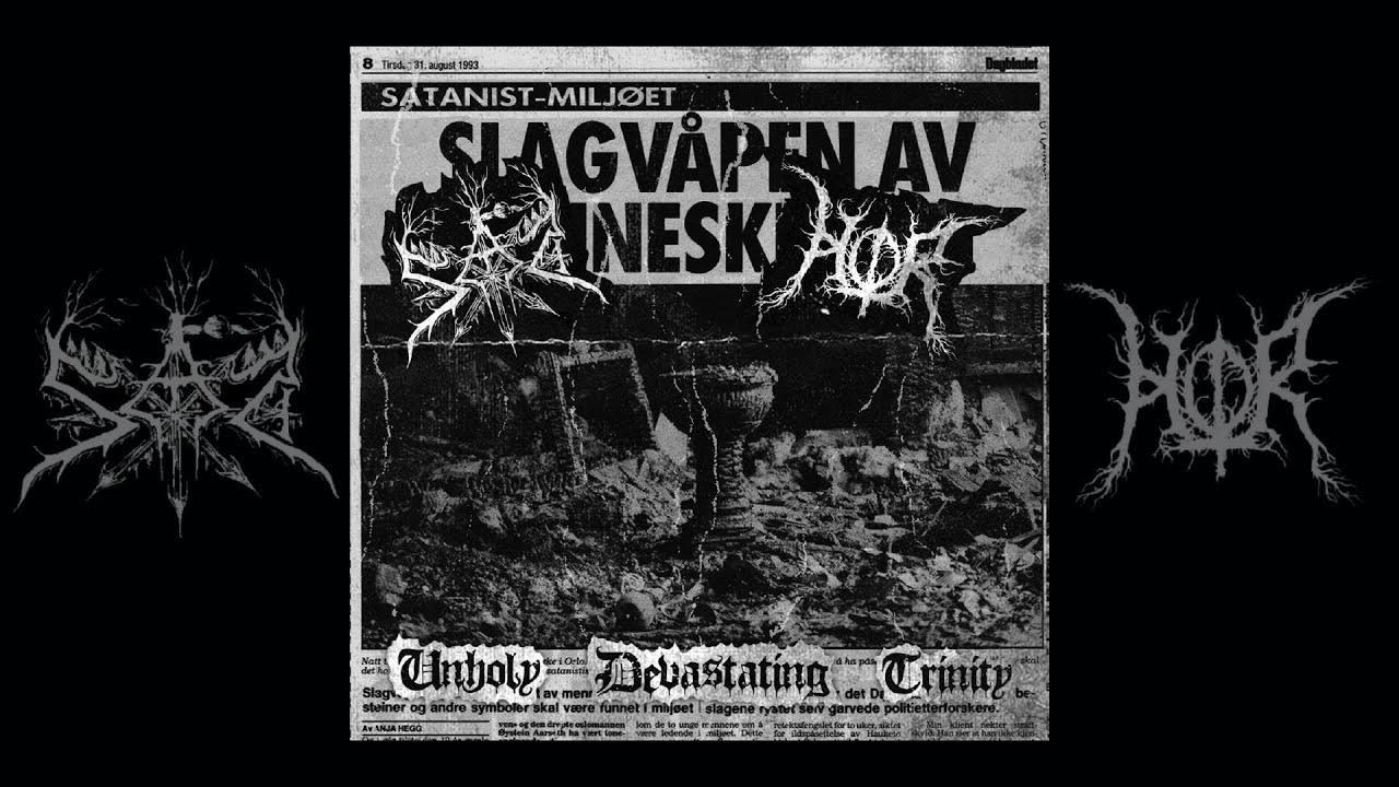 SAD / HOR - Unholy Devastating Trinity [Full Split Album 2023]