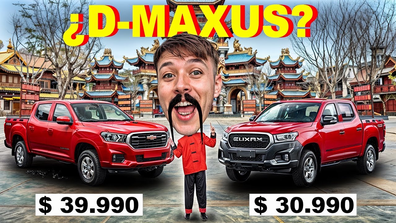 Chevrolet D-Max 2025 en Ecuador ¿o Maxus T60?