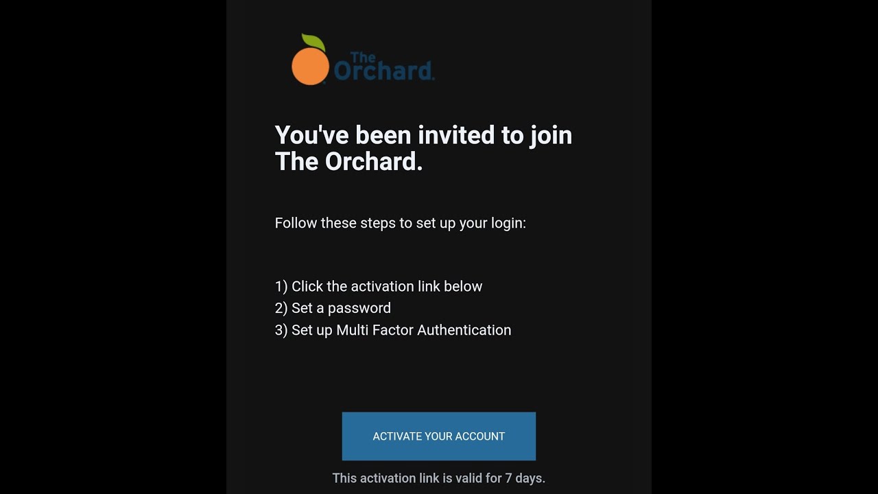 Guide To accepting Invitation to Join The Orchard Music Distribution Company Dashboard