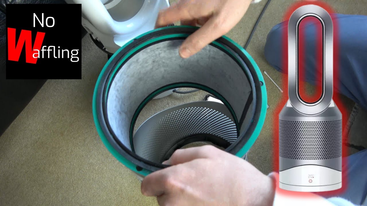 Как заменить фильтр на очистителе воздуха Dyson HP02 с функцией горячего и холодного воздуха — ру...