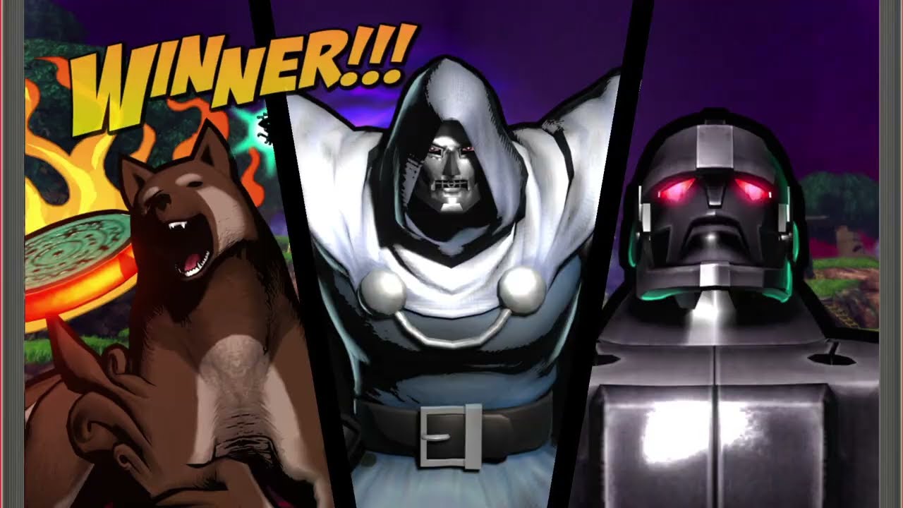 Requested ULTIMATE MARVEL VS. CAPCOM 3 Dr. Doom/Amaterasu/Sentinel Arcade Gameplay