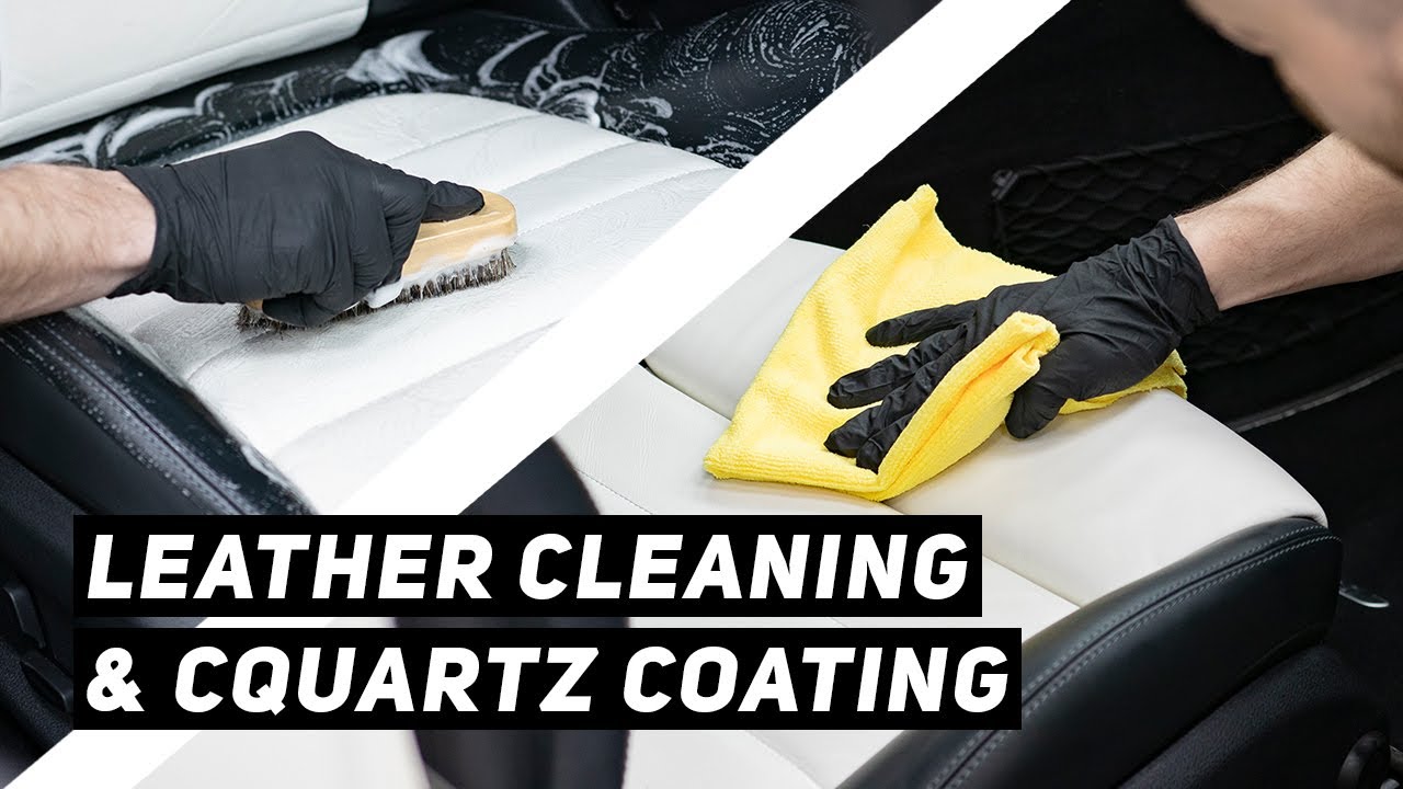 Interior Car Detailing & Ceramic Coating - White Leather