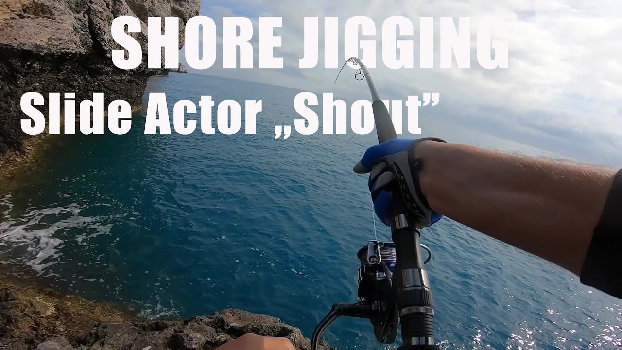 Shore Jigging  Greece  Slide Actor 120gr.  Amberjack