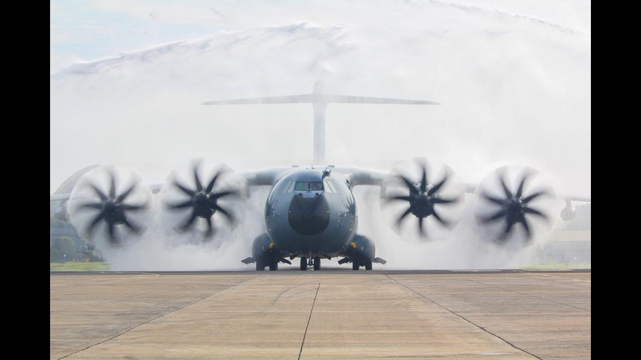 PESAWAT AIRBUS A400M MRTT PERTAMA TNI ANGKATAN UDARA TIBA DI LANUD HALIM PERDANAKUSUMA, JAKARTA