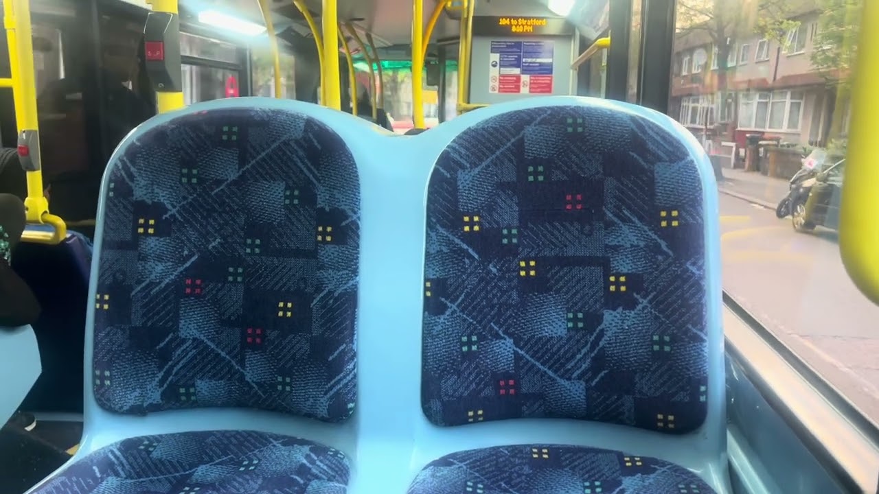 (Decent Idle) Journey on Route 104 Go Ahead London SN13CJF E277 2/5/25