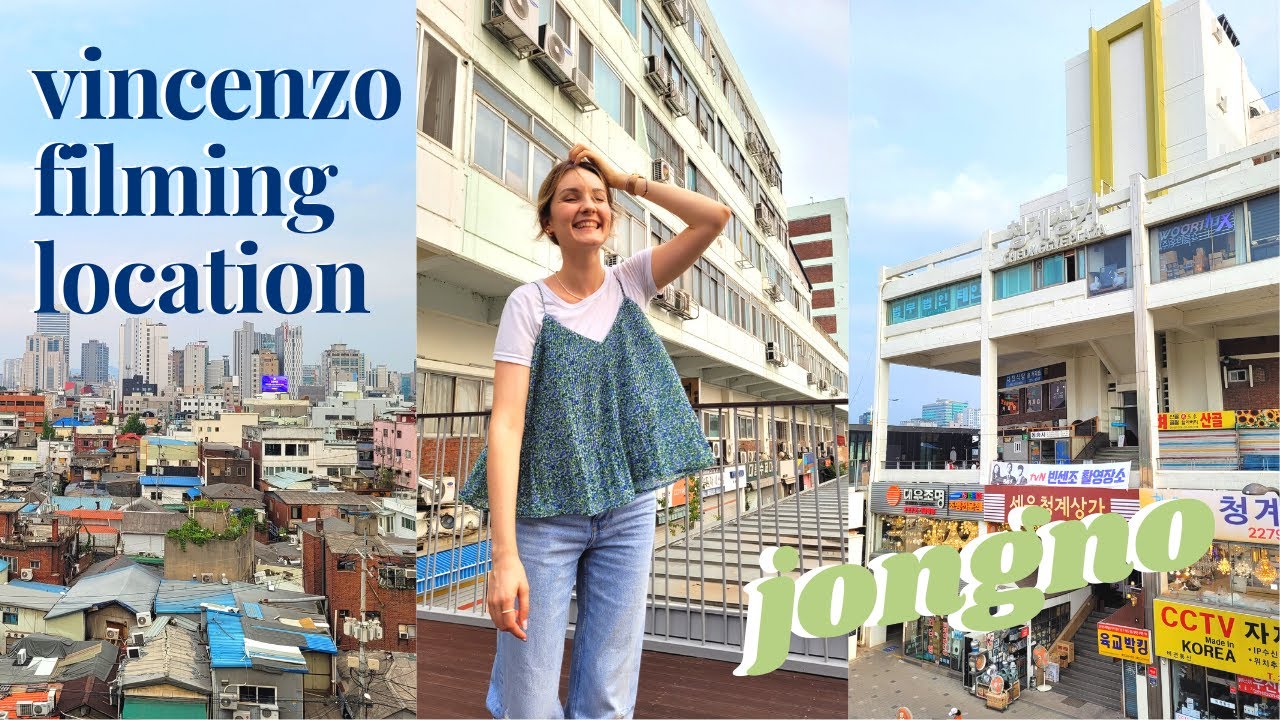 VISITE DANS LE QUARTIER JONGNO, RIVIERE CHEONGGYECHEON | VLOG SEOUL