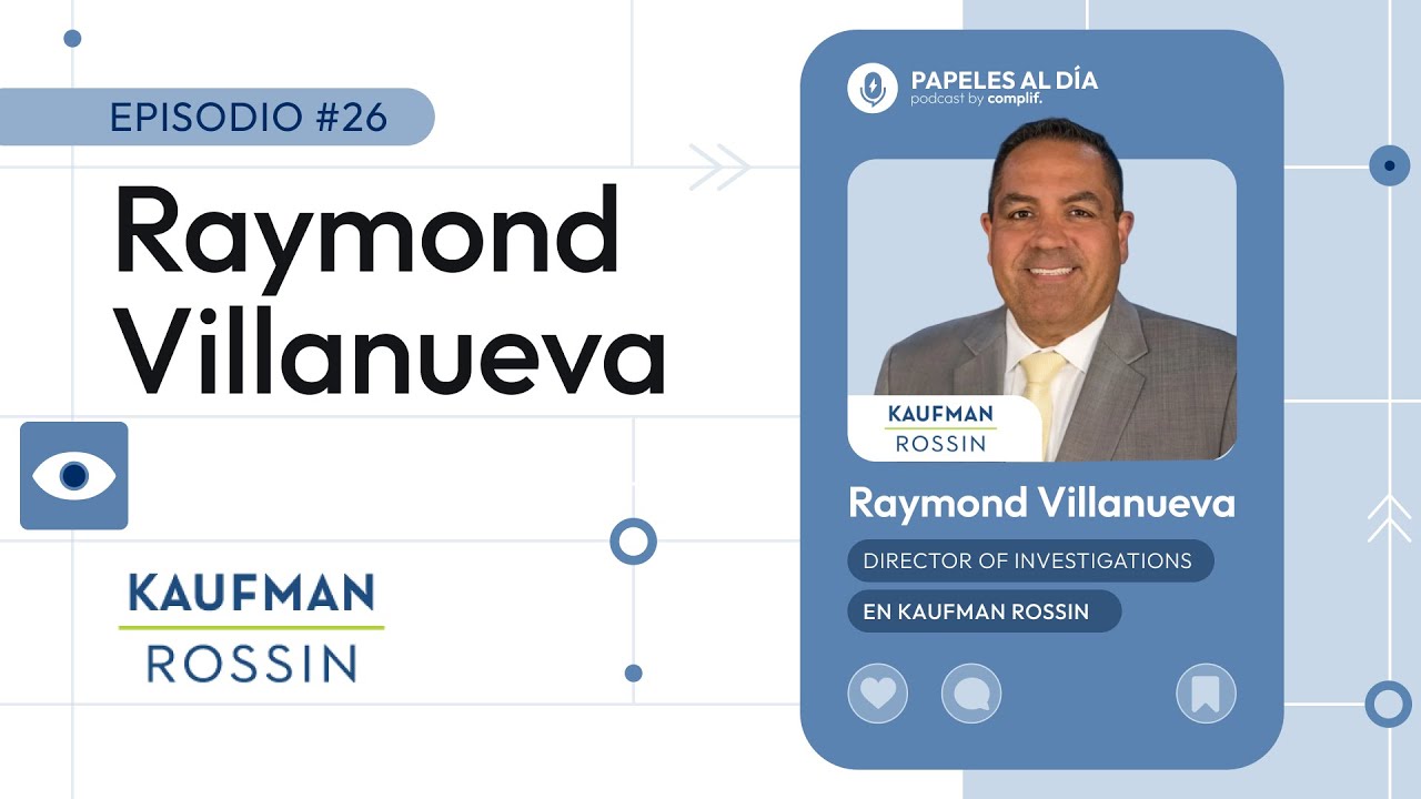 War Stories: desde la primera línea del combate al lavado de dinero con Raymond Villanueva