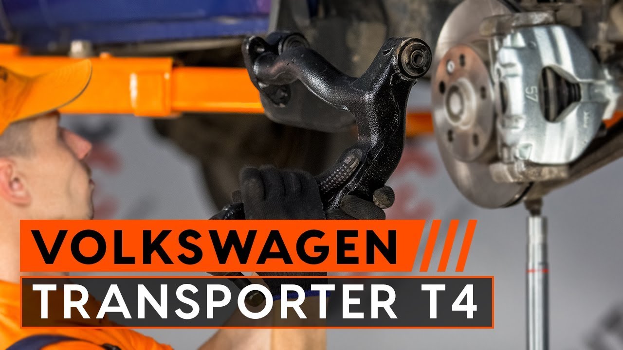 Jak vyměnit přední vrchní rameno na VW TRANSPORTER T4 [NÁVOD]