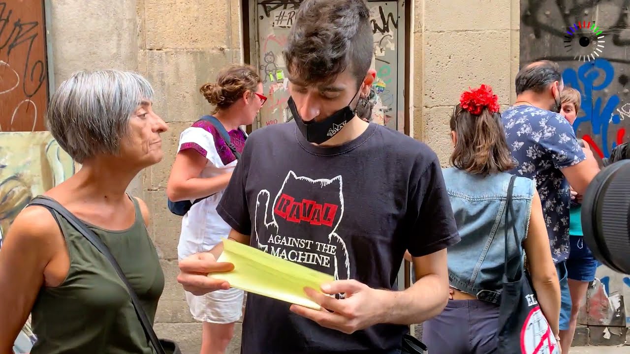 Intent de desnonament al carrer Riereta 3 del Raval