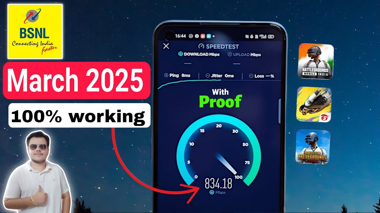 📶 BSNL APN Settings 3G/4G ⚡ (Mar 2025) | Fix BSNL Net Problem 🔧 | Speed Boost 🚀🔥Bsnl E convert to 4G