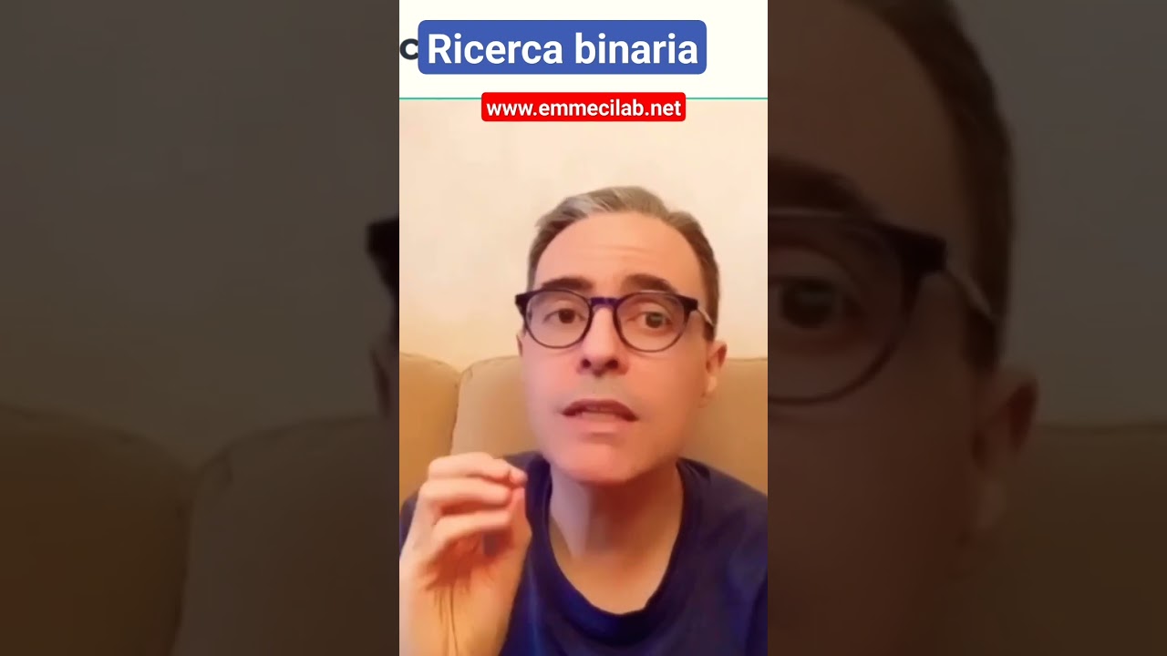 Ricerca binaria | Come funziona