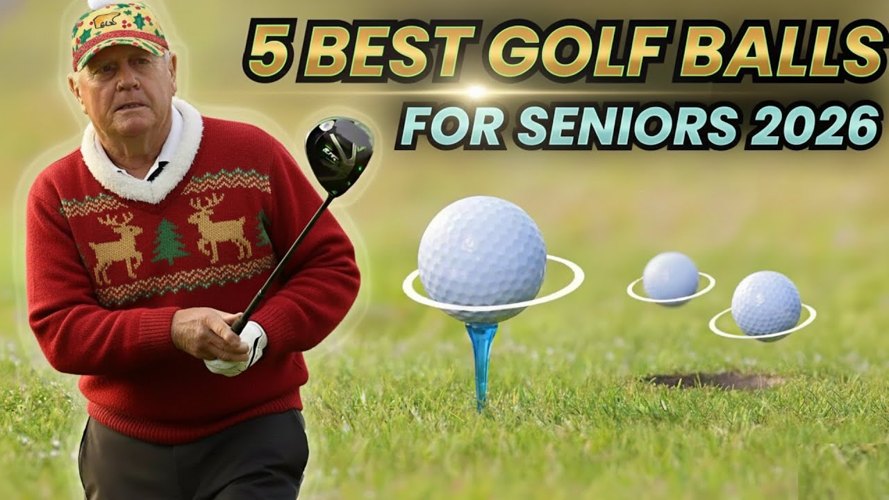 5 Best Golf Balls for Seniors 2026: Top Golf Balls for Seniors to Maximize Distance