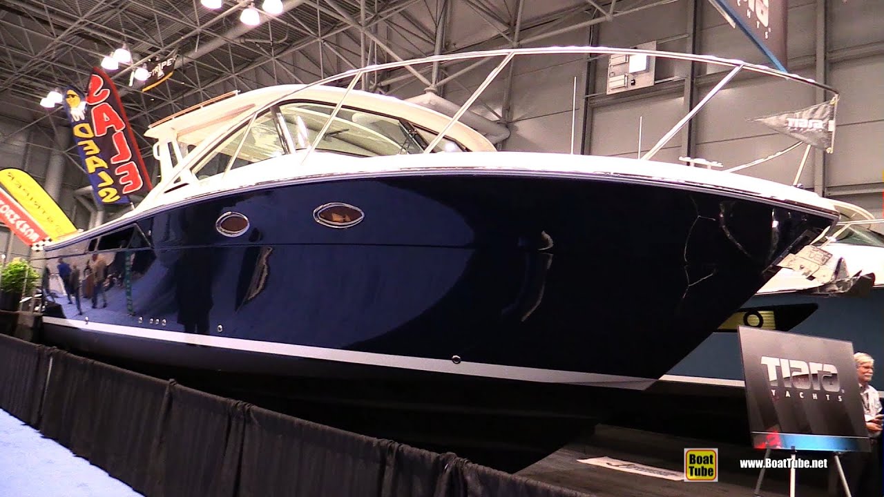 2015 Tiara 31 Motor Yacht Coronet Package - Walkaround - 2015 New York Boat Show