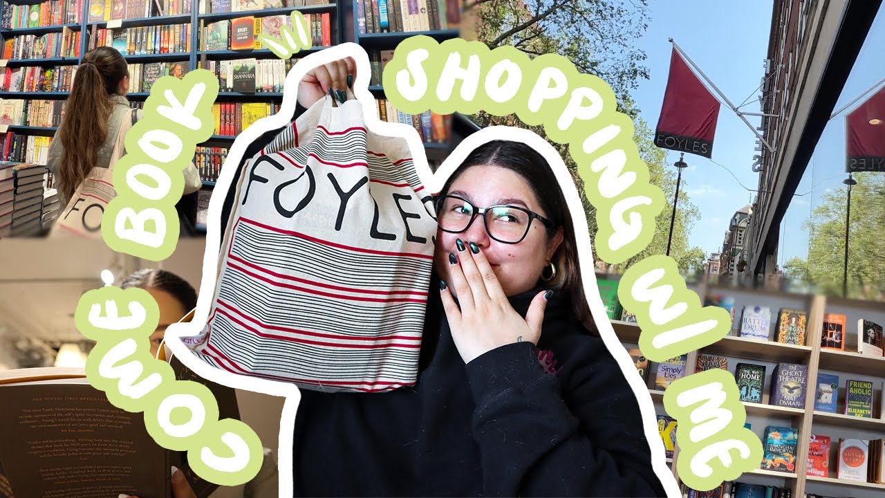 come BOOK SHOPPING with me in london + book haul 🛒✨