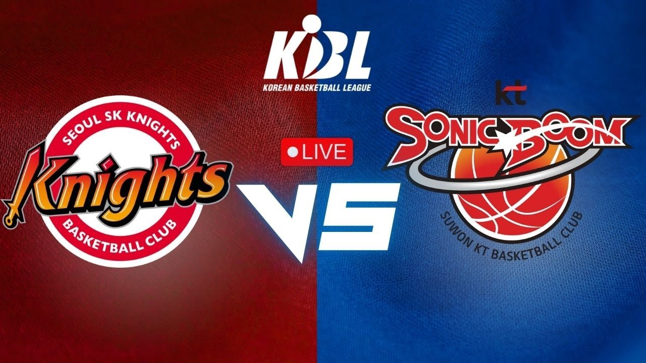 Seoul Knights vs Suwon KT | KBL Quarterfinals | Korean Basketball League | Live Score