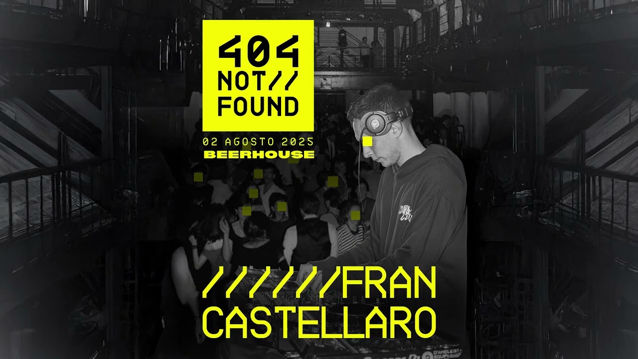 Fran Castellaro | Live at 404 Not Found, Arrecifes (Argentina).