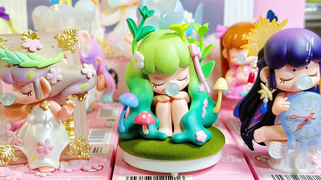 Blind boxes opening Rolife Nanci Museum of Fantasy blind box series case @kikagoods