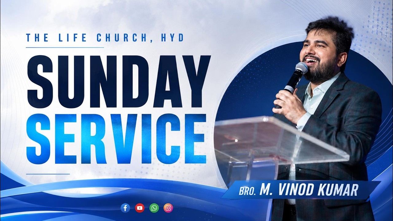 The Life Church, Hyd | Sunday Evening Service | Message by Ps Vinod Kumar 23.08.2026 | LIVE |