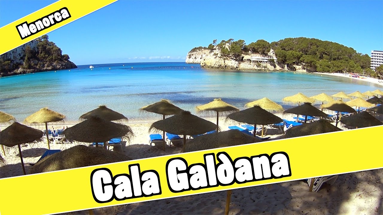 Cala Galdana Menorca Spain: Beach and resort
