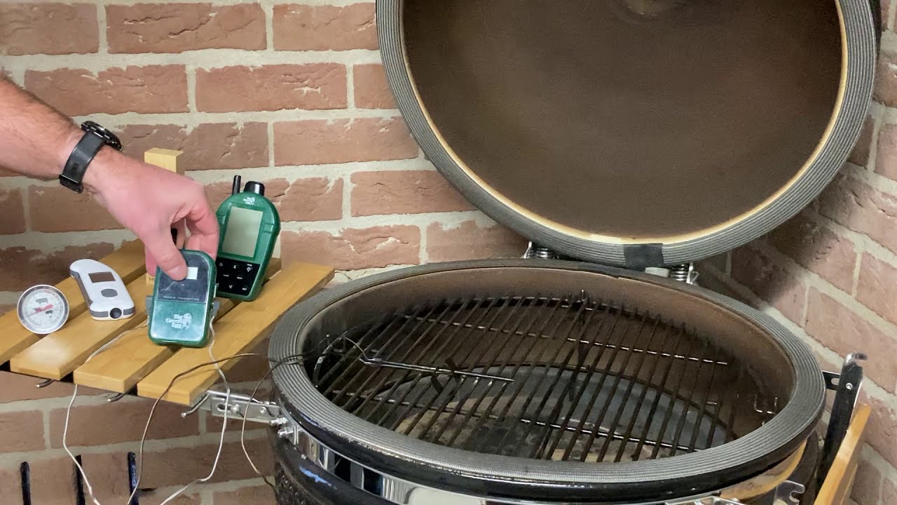 Verschillende thermometers voor je kamado