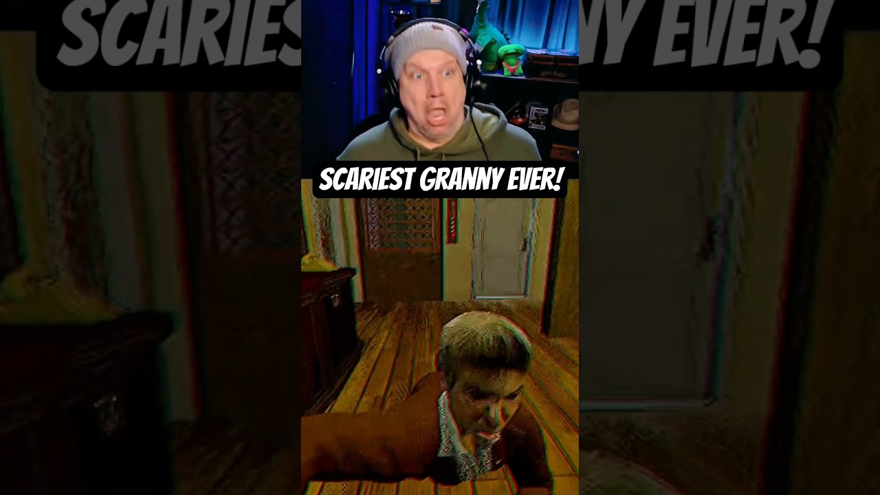 This scary granny game gave me nightmares! #gaming