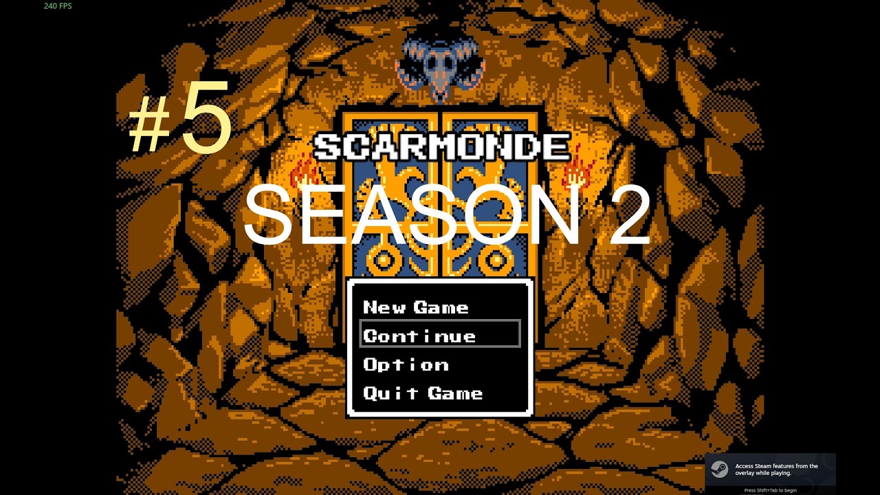 Scarmonde Challenge  S.2 Ep5 - No NPC, No shops, Random Party, No inns - Caves and temples