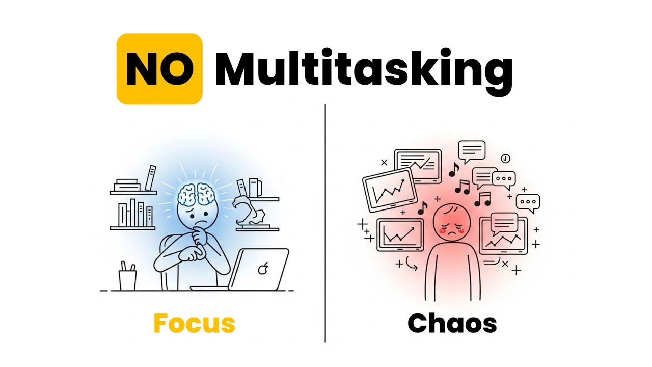 The Real Reason Multitasking Destroys Your Brain (Psychology Explains)