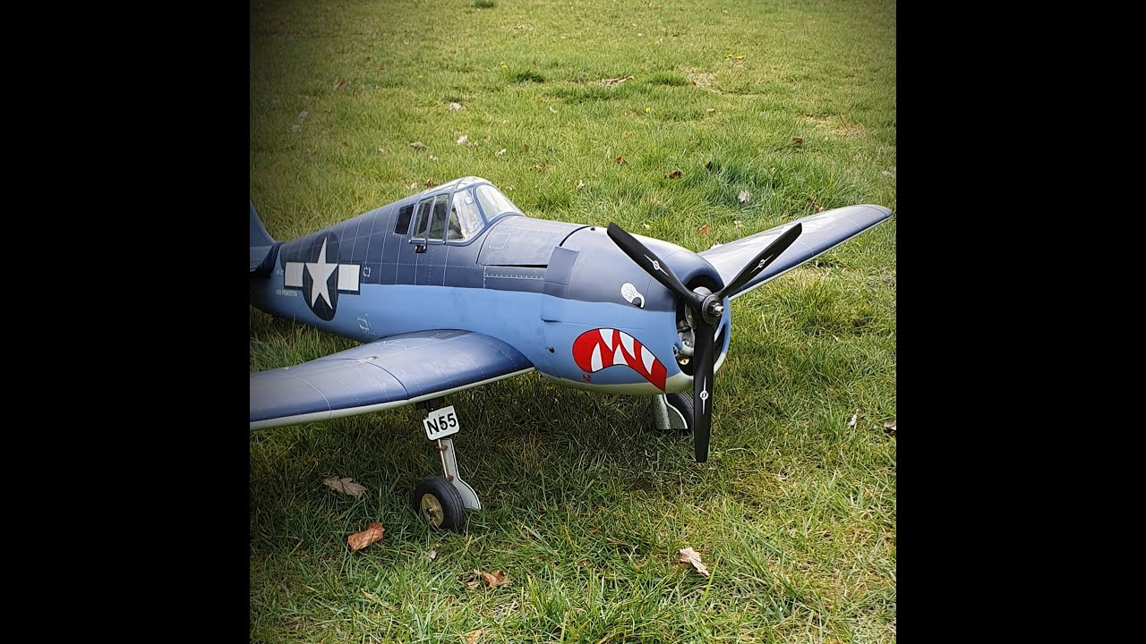 Nexa F6F Hellcat with NGH GT17 .MAIDEN