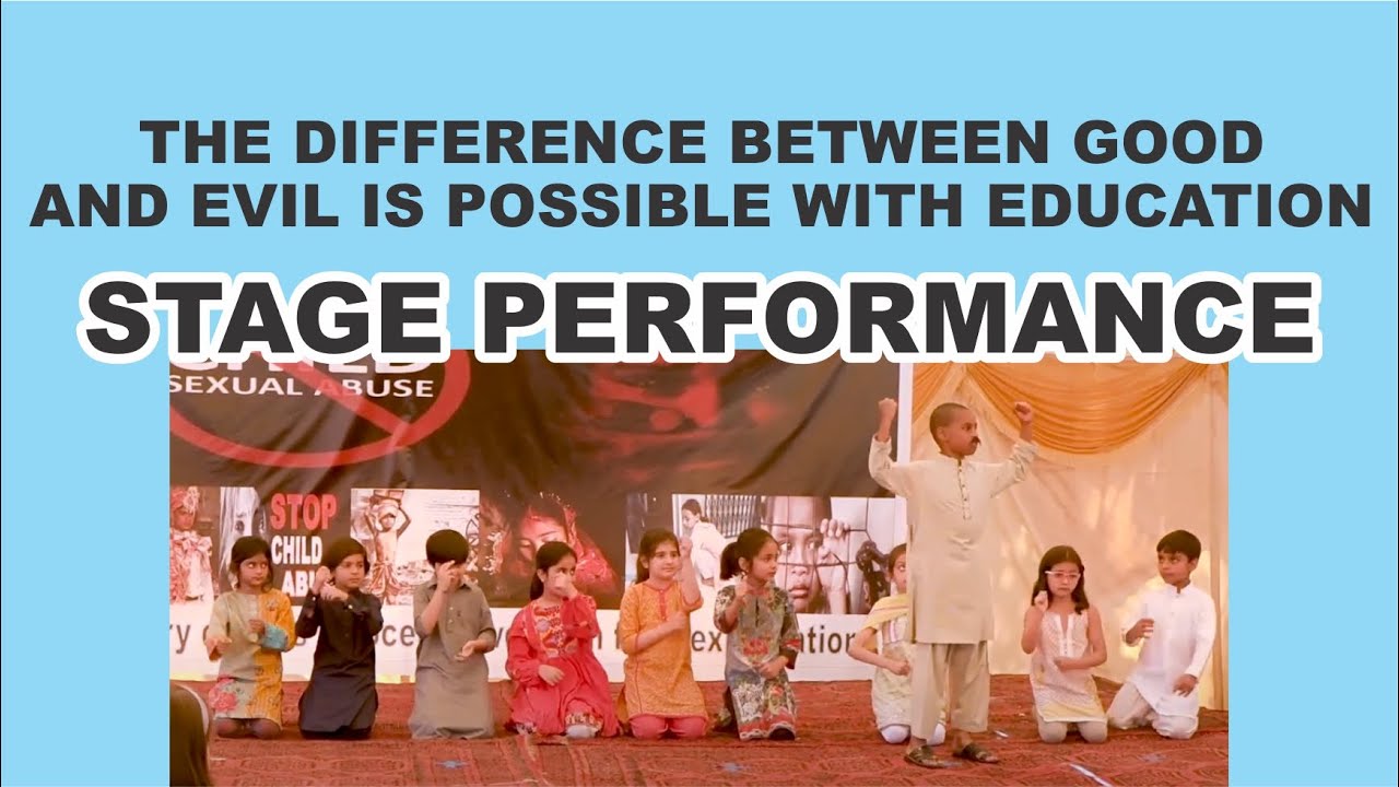 The Difference Between Good and Evil is Possible with Education  || Production Eyecomm Studio