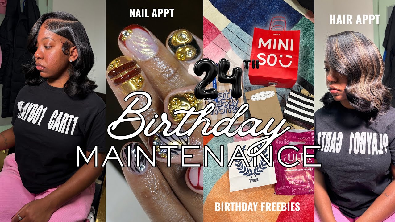 24th BDAY PREP ☆ | Let’s score freebies! $600 maintenance, Tried highlights, Waxed my brows + MORE