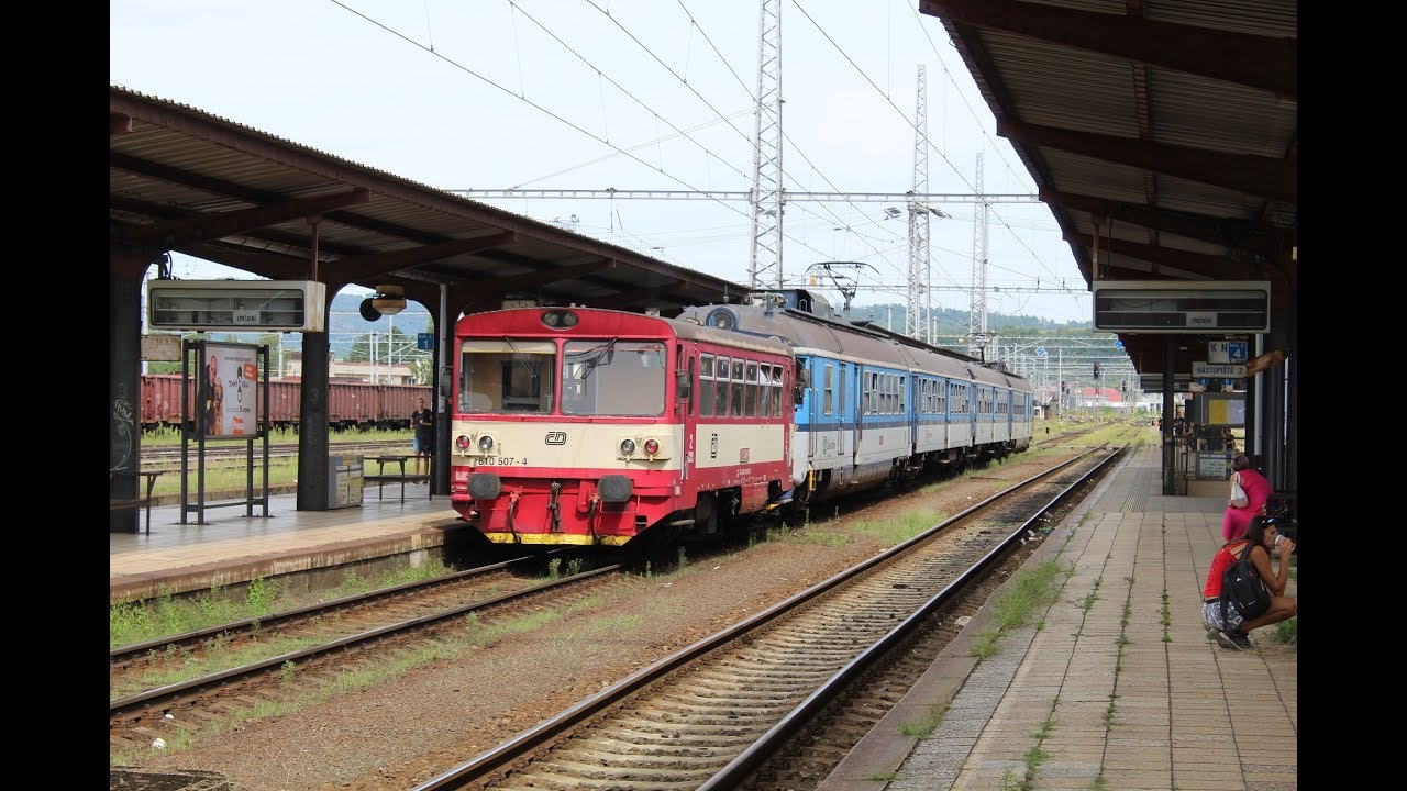 Vlaky - Valašské Meziříčí - 17.8.2019