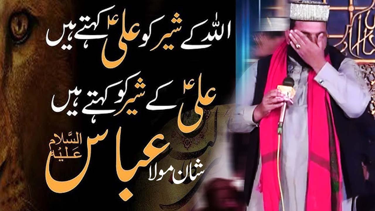 Muharram New Naqabat Mola Abbas | Syed Hassan Shah | #muharram2025 #qaseeda
