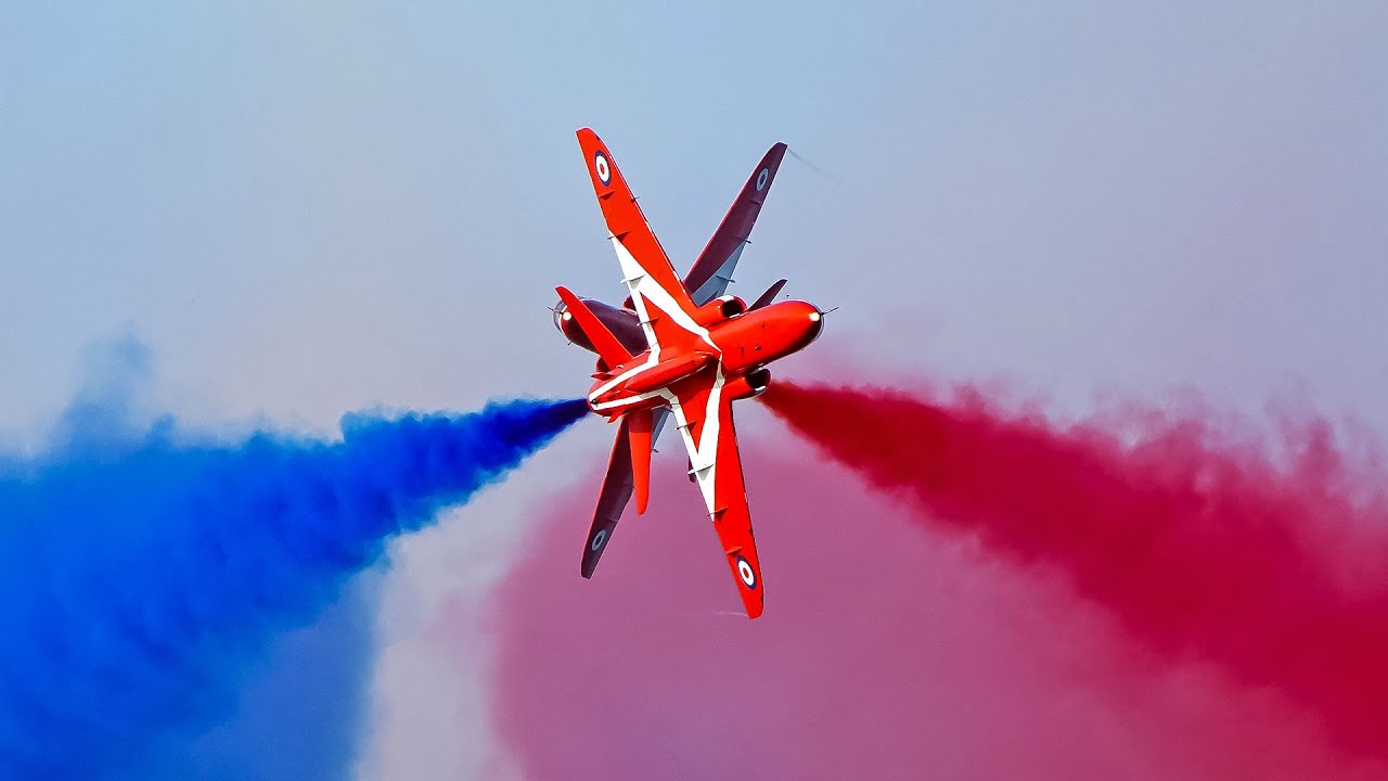 RED ARROWS | Springhawk 2024 | 9x Aircraft Full Display with Intercom (R/T)
