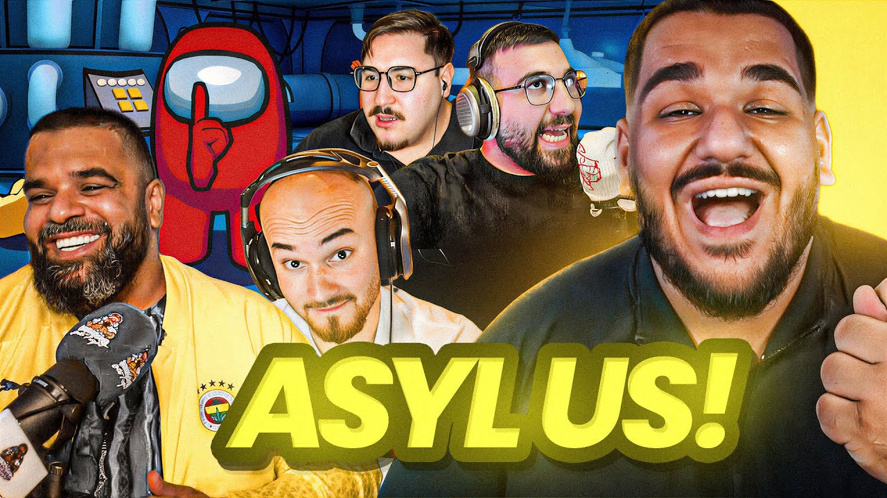 CRASHOUT BEI AMONG US.. 😡😳 mit MERT, ABDU, MARLI, ALI BUMAYE, ROHAT etc. 😂