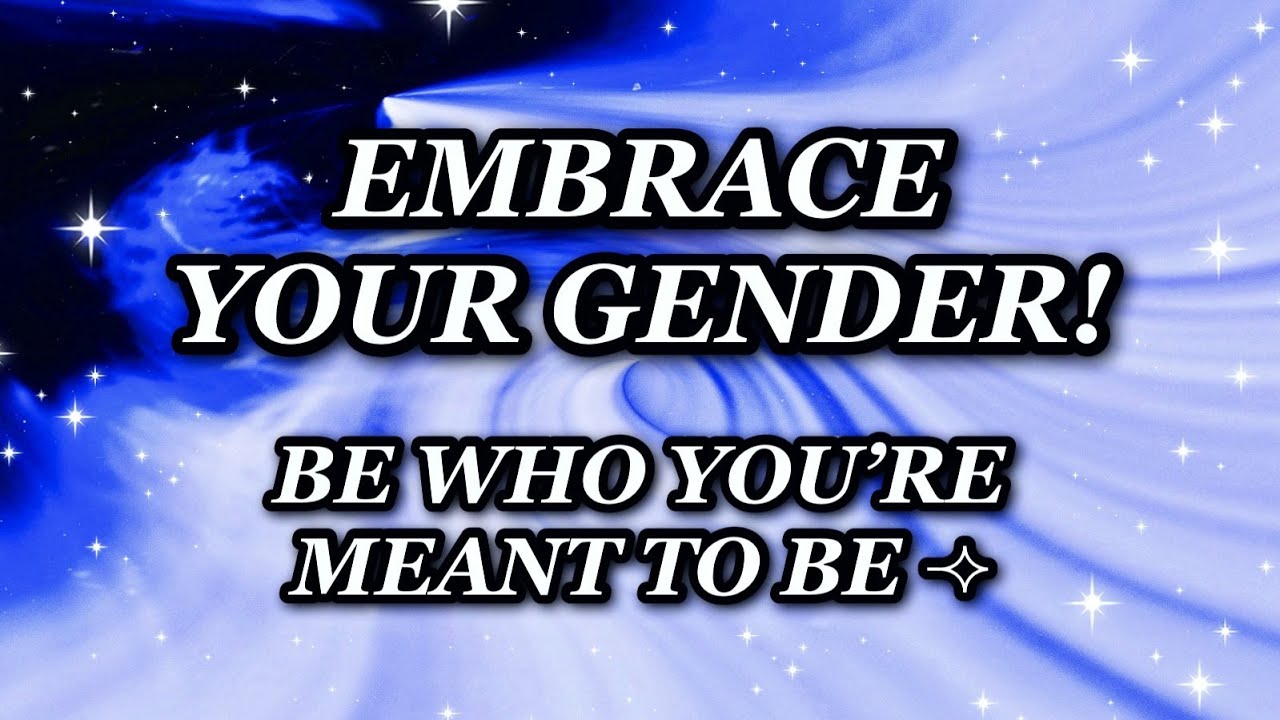 EMBRACE YOUR GENDER ✧ A SUBLIMINAL FOR TRANSGENDERS!
