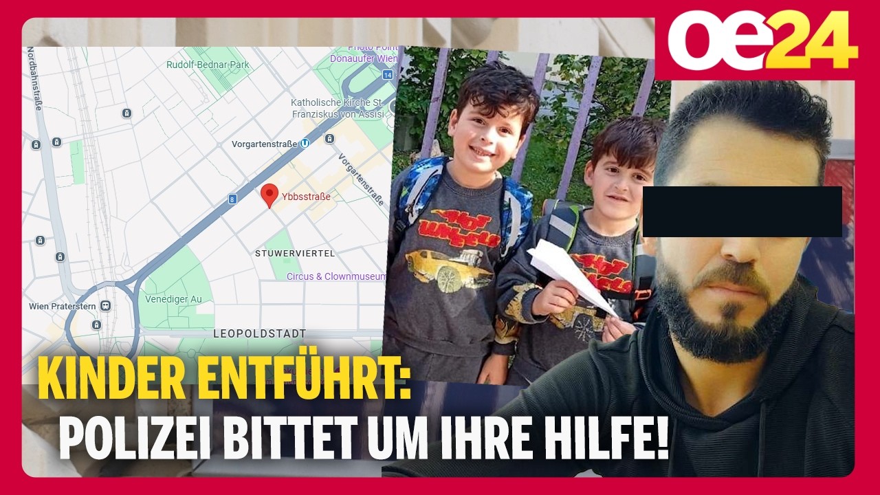Kinder entführt: Polizei bittet um Ihre Hilfe!