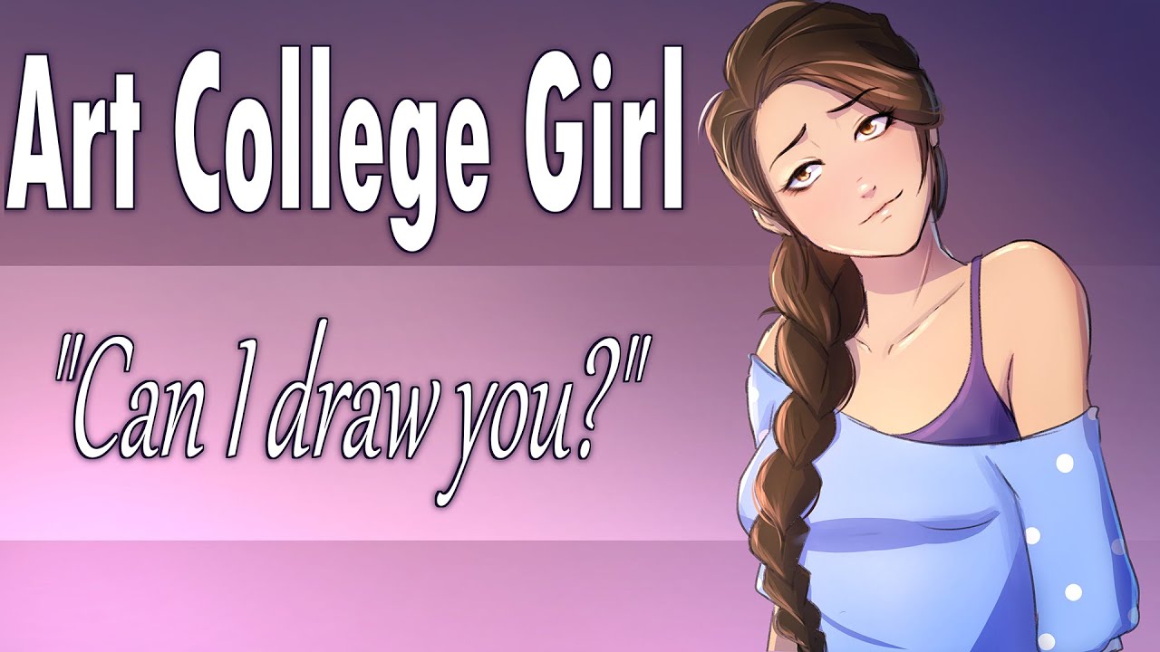 Flustered Art College Girl Wants to Draw You~ 