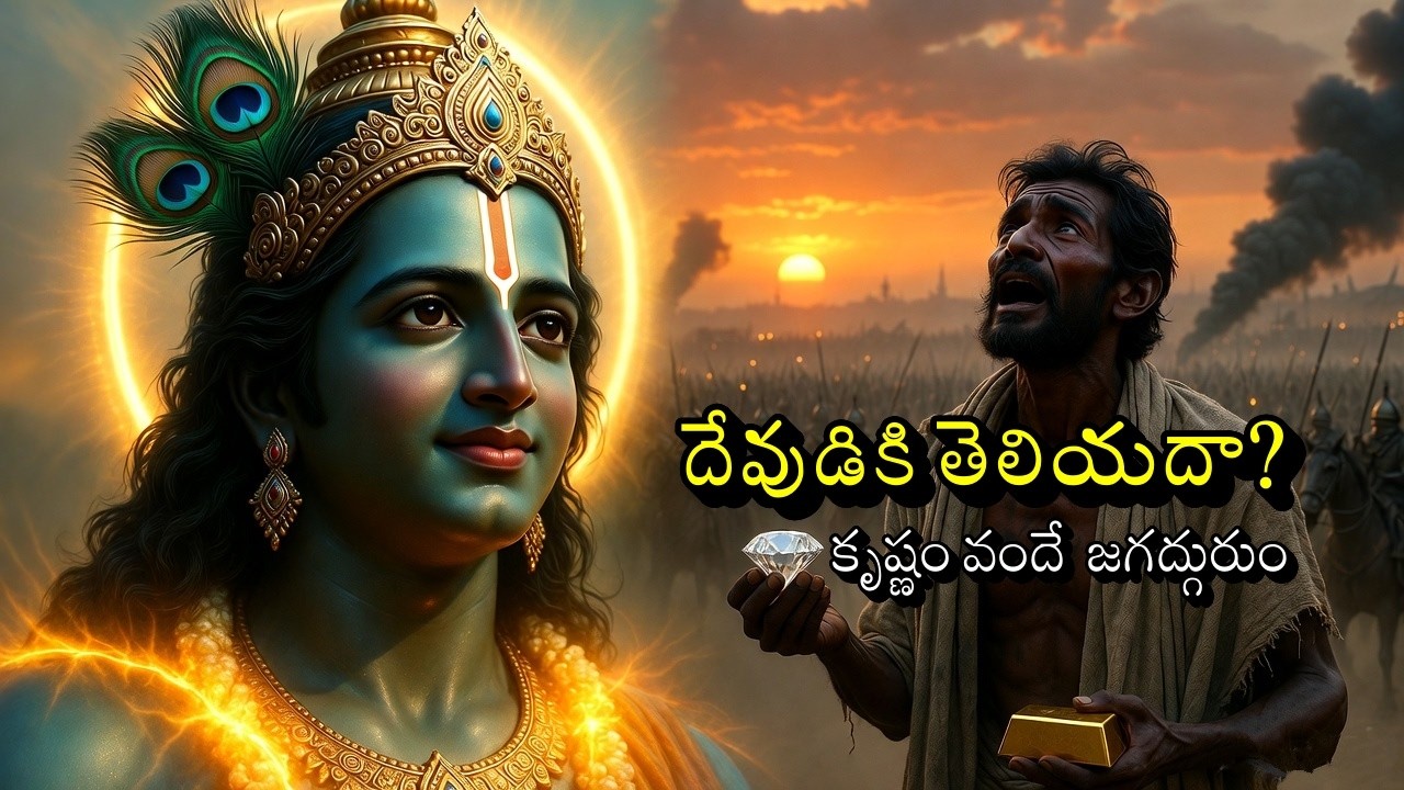 మన గురించి దేవుడు ఎప్పుడు ఆలోచిస్తాడు తెలుసా? Lord Krishna Knows Everything