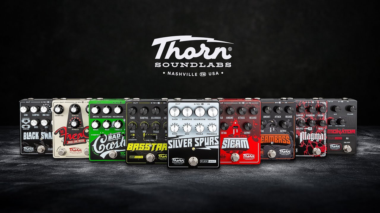 This is what our pedals ACTUALLY sound like (Full Demo) | THORN SOUNDLABS
