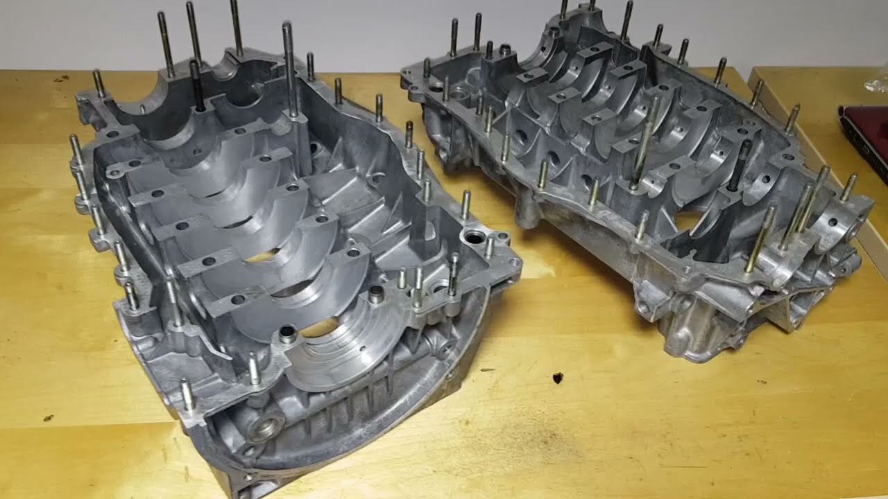 Porsche 996 GT3 M96.79 engine rebuild. Part 10. Core plug removal.