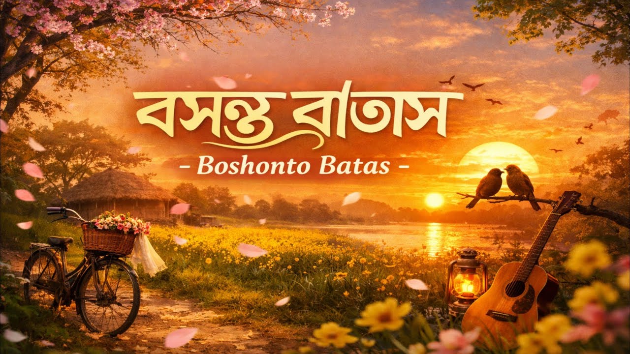 বসন্ত বাতাস (Boshonto Batas) | Bangla Romantic Song | Spring Love Story | New Bengali Song 2026