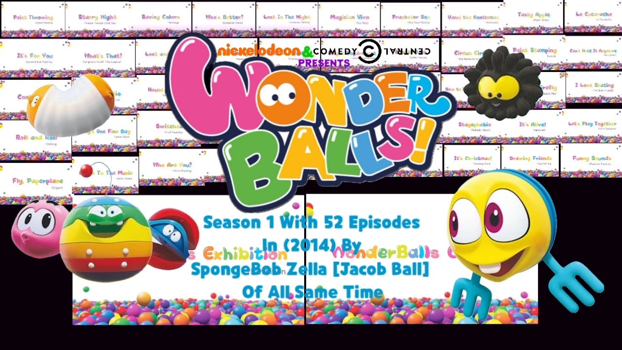 Wonderballs Season 1 By Nickelodeon & Comedy Central With 52 Episodes In (2014) All Same Time