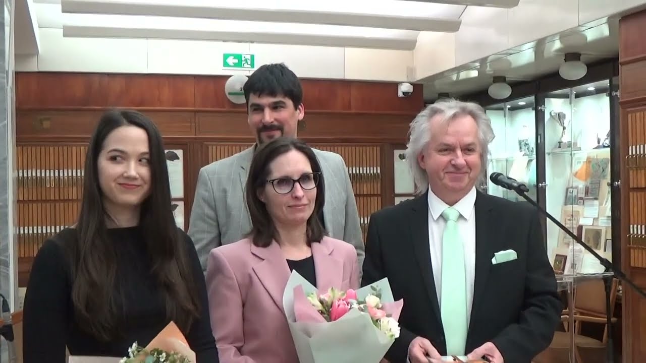 Változó mintázatok - kiállításmegnyitó a Bélyegmúzeumban 2026.02.20. - Posta Ákos István felvétele