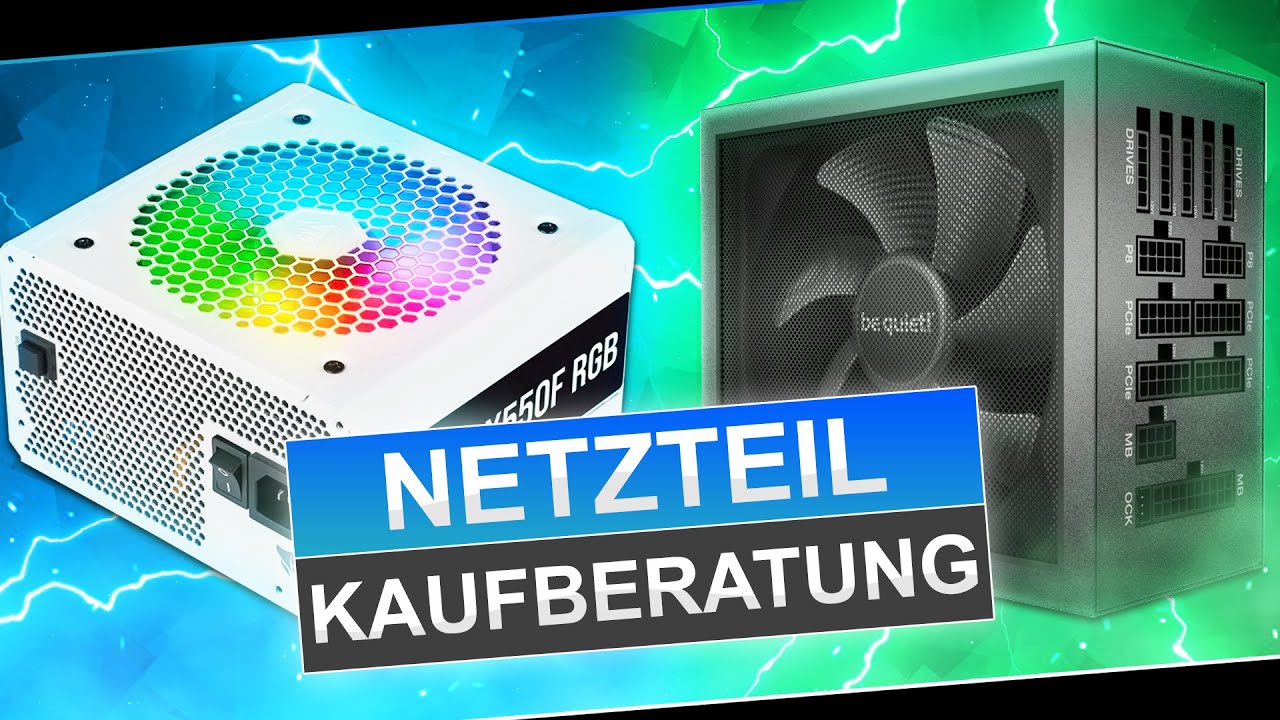 Die BESTEN NETZTEILE 2022! - PERFEKT für deinen GAMING PC! | Netzteil Kaufberatung
