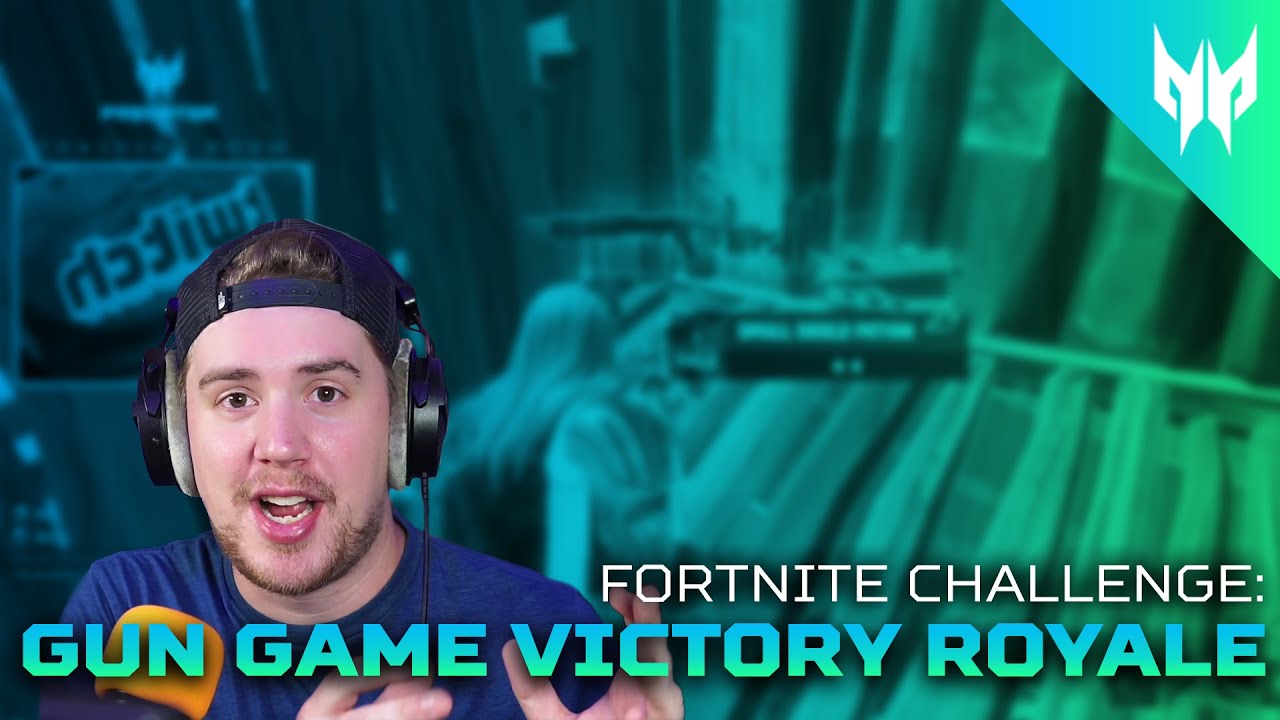 Fortnite Challenge: Gun Game Victory Royale | Team Envy’s Kenworth