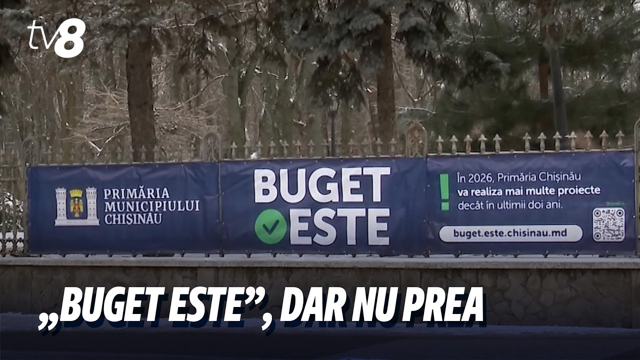 „Buget este”, dar nu prea: Chișinăul a fost împânzit de panouri cu dezinformare